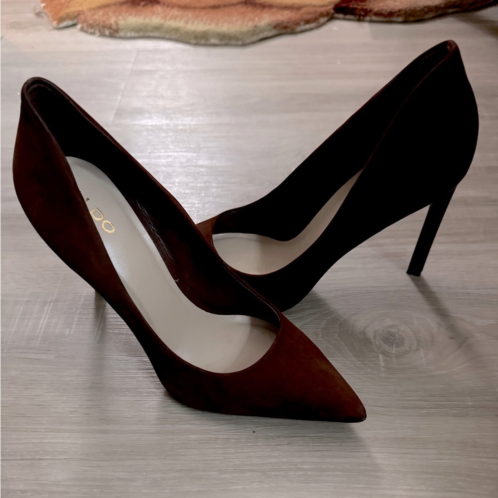 COPY - ALDO Brown Pumps